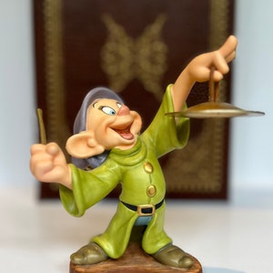 Dopey Disney Snow White and the Seven Dwarves Classics Collection Figurine Kids Room Decor Disney Lover&#39;s Collectible