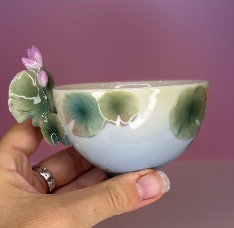 Franz Frog Teaset, Amphibia Frog Cup/saucer/spoon Set, Animal-themed ...
