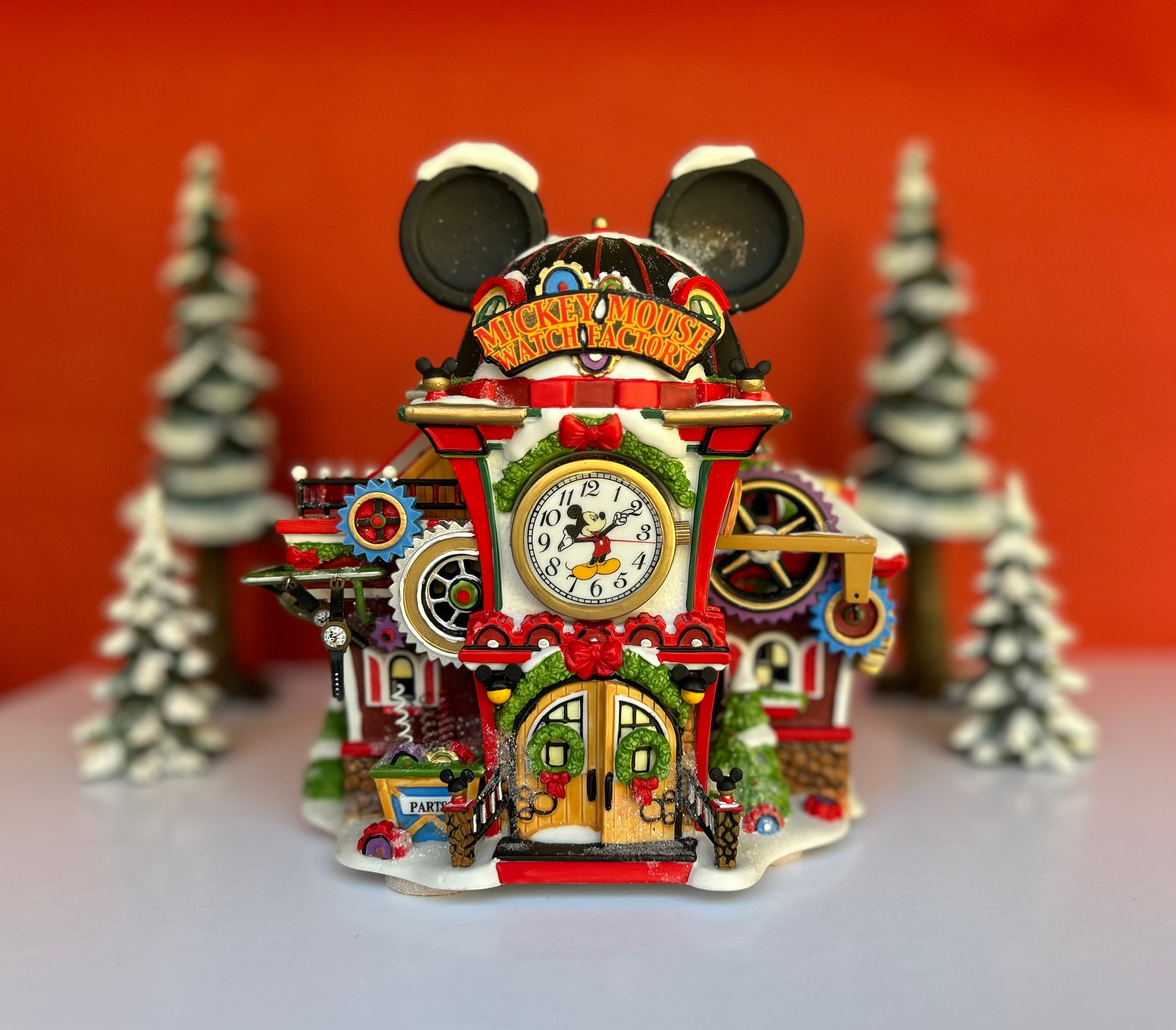 Department 56 Disney Mickey Mouse Watch Factory