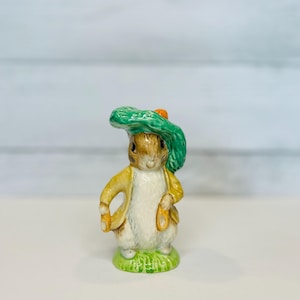Royal Albert Beatrix Potter Fairytale Character Ceramic Children&#39;s Book Figurines Vintage Children&#39;s Room Decor