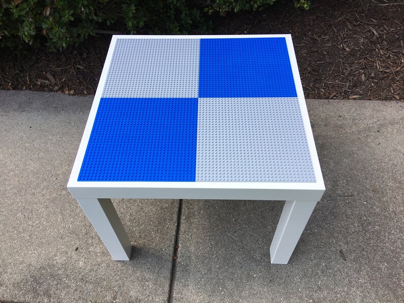 Building Blocks Table Compatible With Lego and Duplo Building Etsy