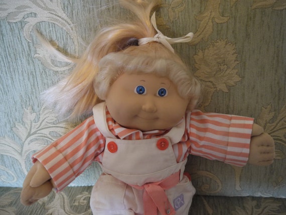 Cabbage Patch Coleco Cornsilk Blonde Girl Etsy