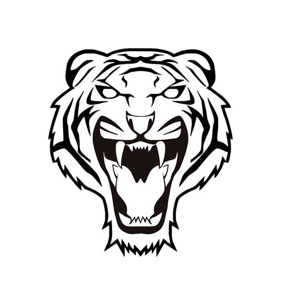 Download Tiger Svg File Tiger Head Svg Tiger Clipart Tiger Head Clipart Tiger Vector Tiger Design Silhouette Cricut