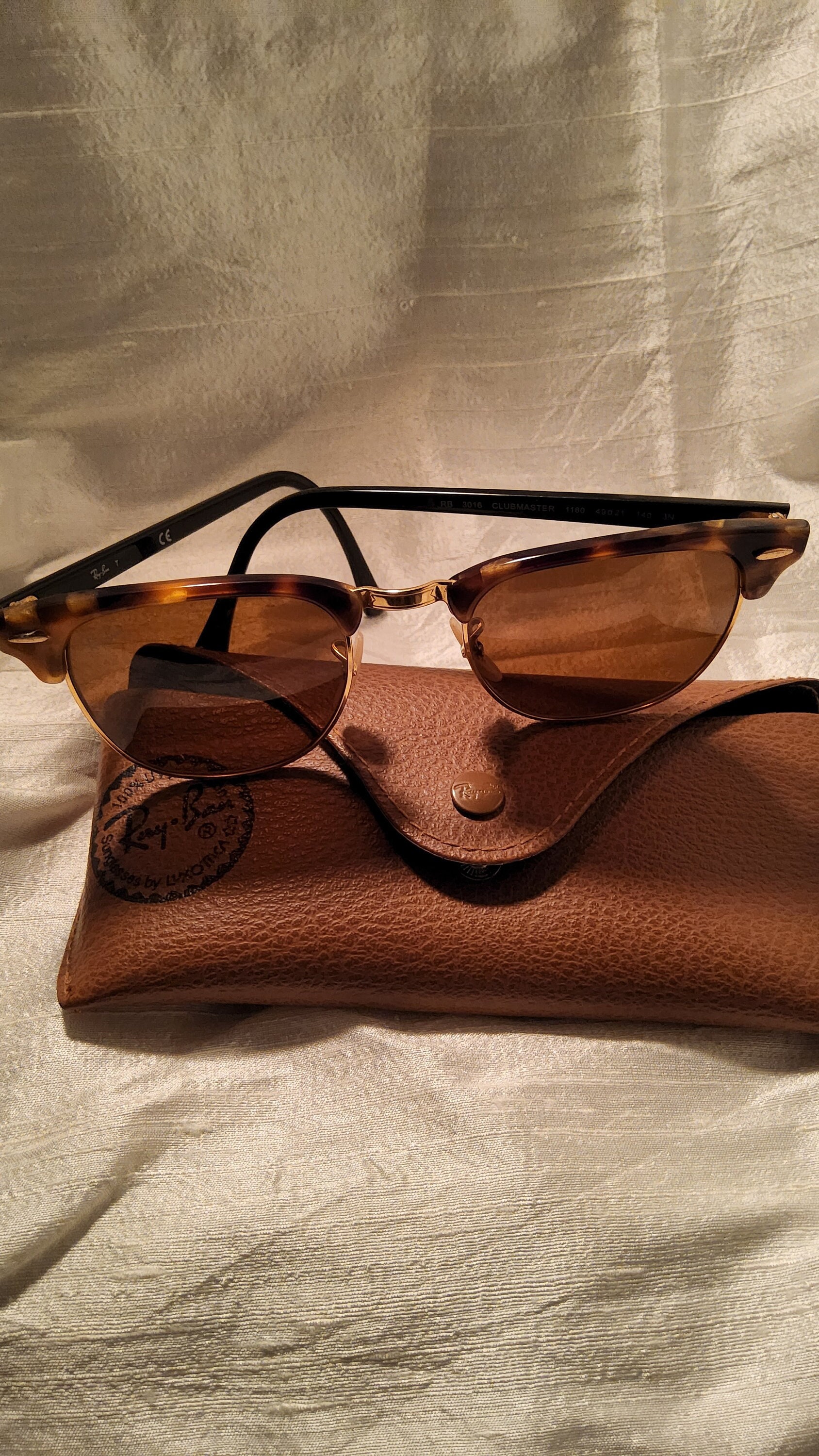 CHANEL CC Logo Sunglasses Brown 5066 95021