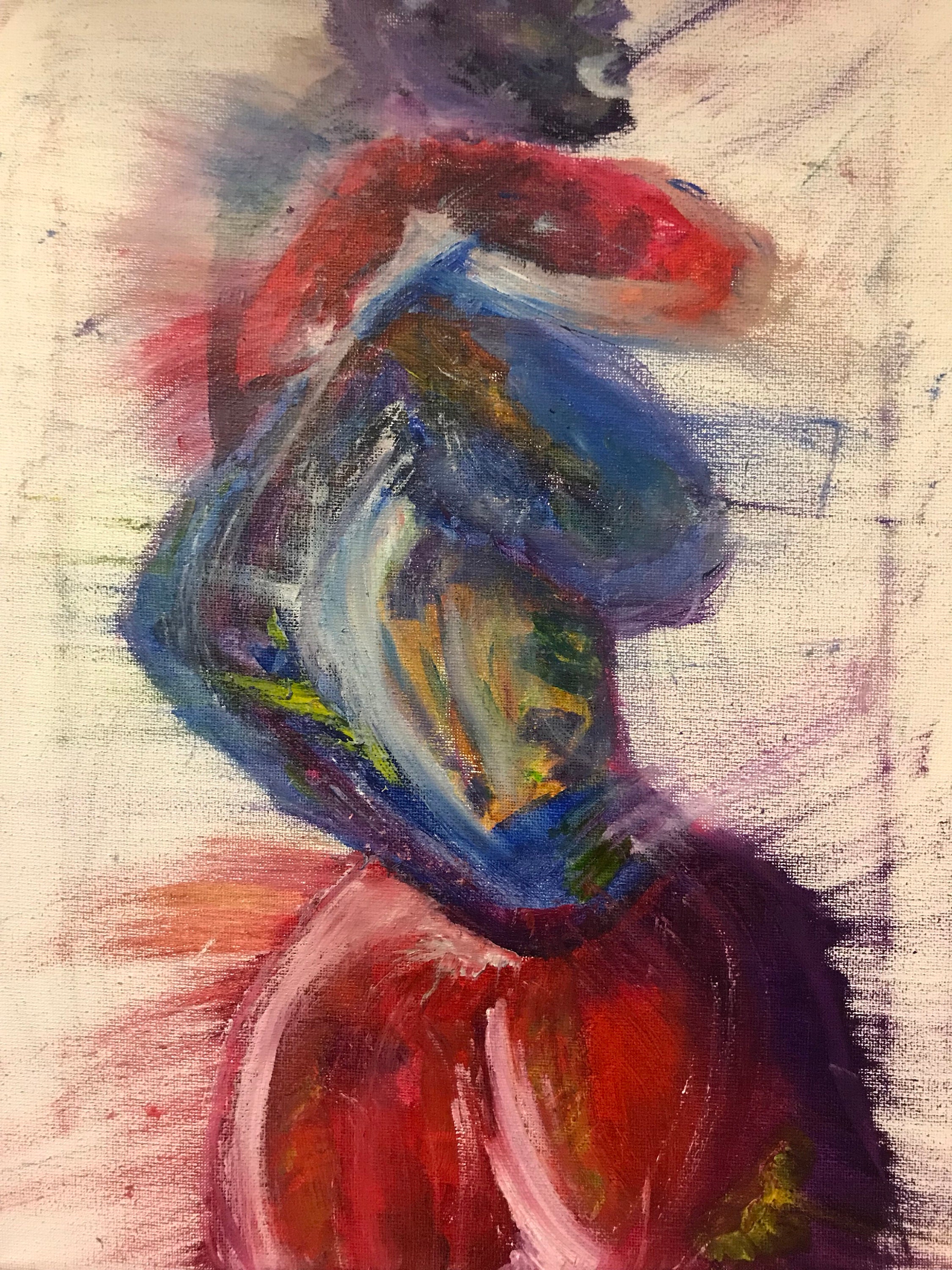 Abstract Nude Art Print - tkdeol0