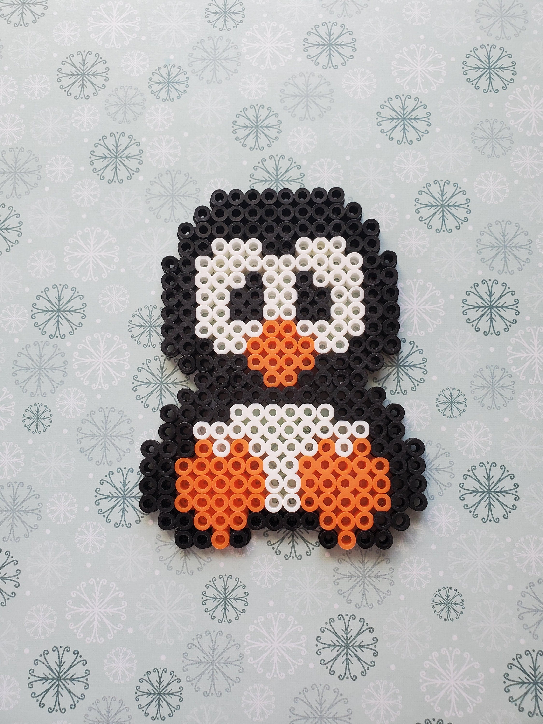 Penguin Perler Beads. Close Up. White Isolated Background. Stock Photo,  Picture and Royalty Free Image. Image 113222114.