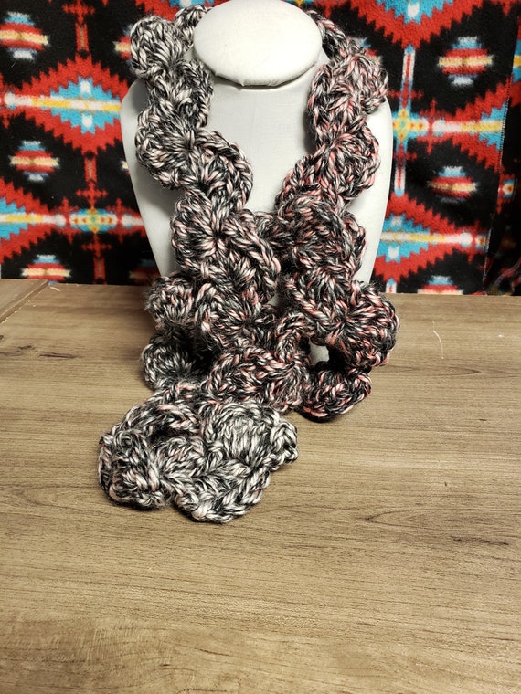 Decorative Crocheted Neck Scarves - Etsy