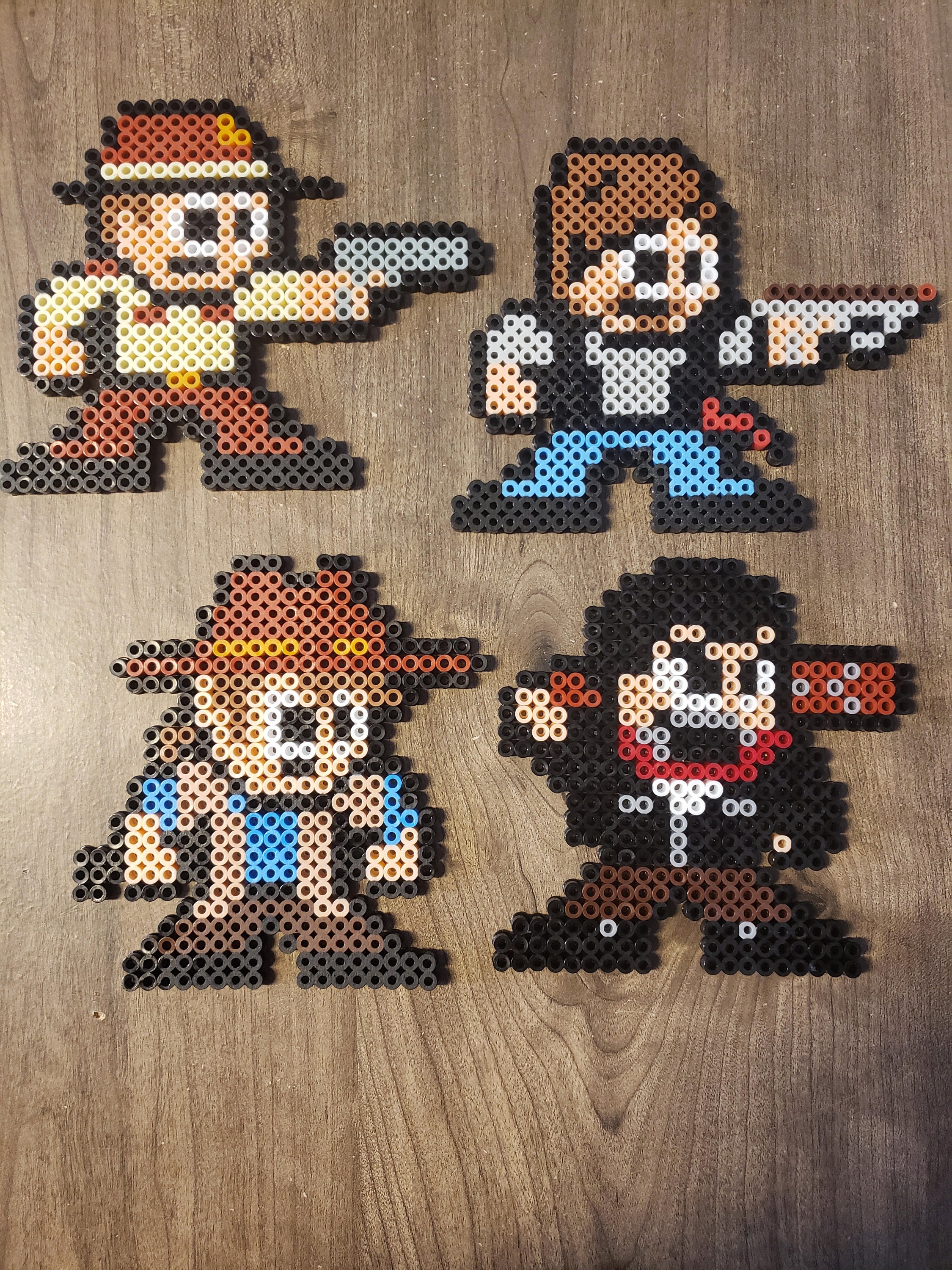 The Walking Dead Character Perler Beads - Etsy Hong Kong
