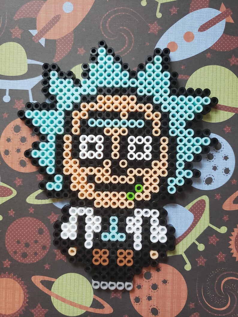 Rick & Morty Perler Bead Set Etsy