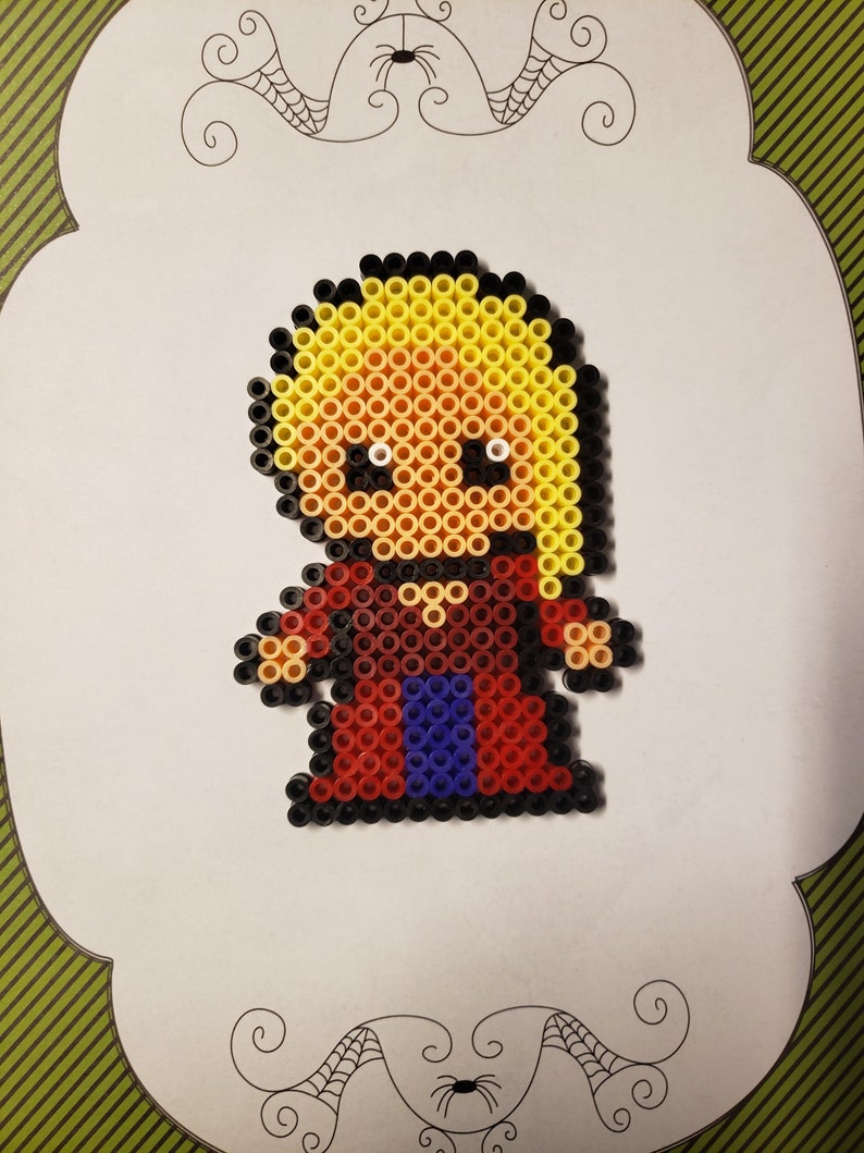 Set of 3 Sanderson Sisters Perler Beads Etsy