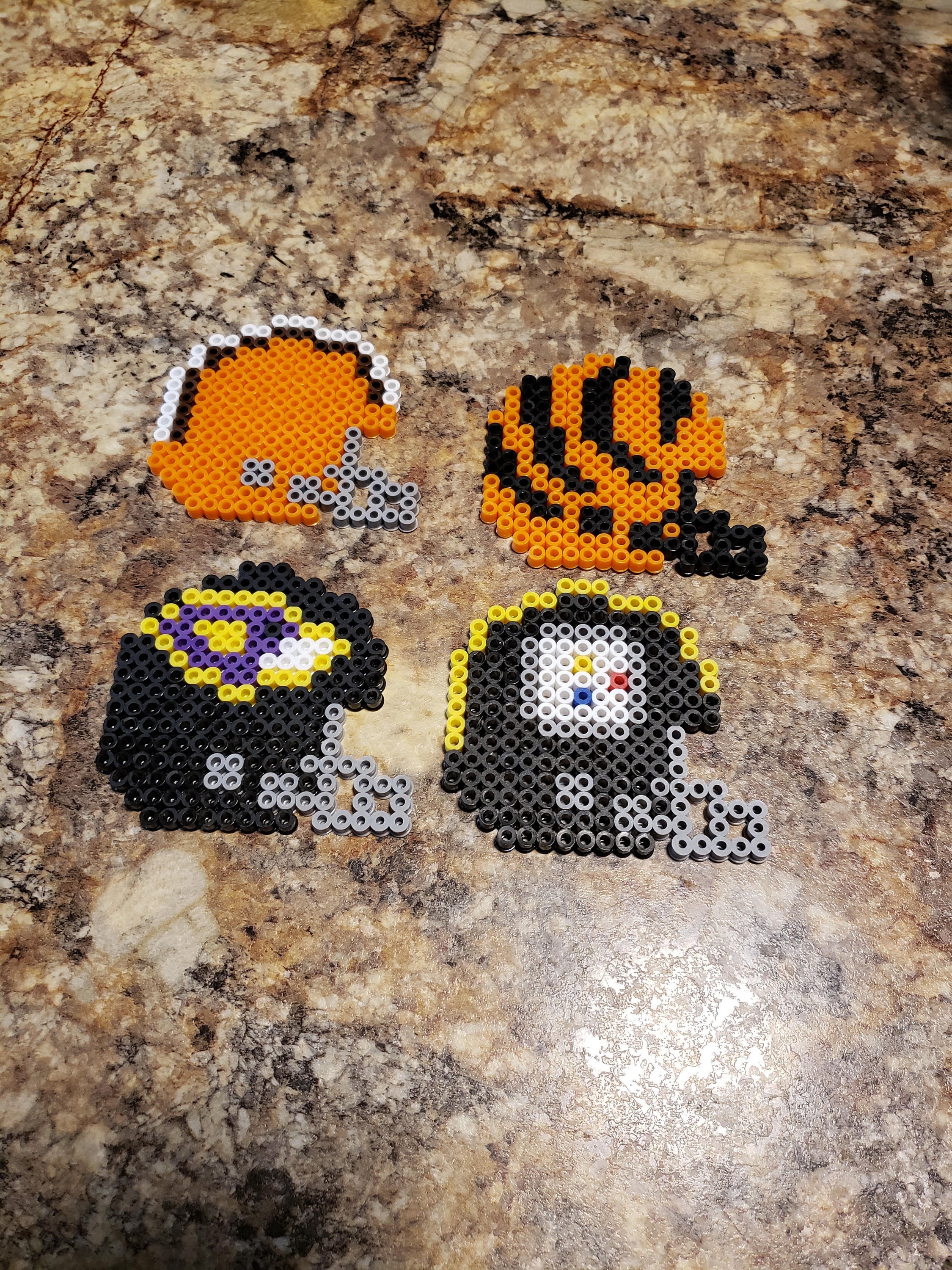 NFL Helmet Perler Bead Etsy