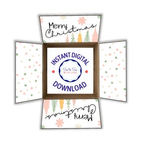 Christmas Instant Download Printable Care Package Flaps/Care Package Sticker Kit/Deployment Care Package/Military/College/Download