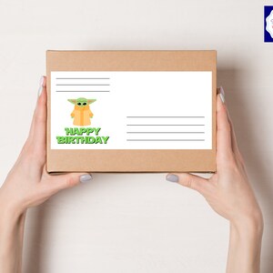 Shipping label care package | address sticker | address label |care package label | long Distance | long distance relationship, military