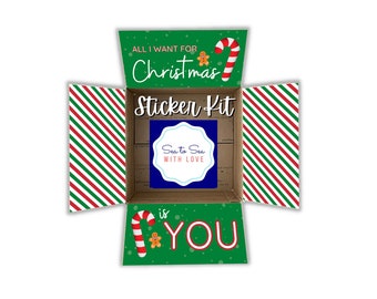 Care Package Flaps, Care Package Sticker Kit, Deployment Care Package, Deployment Package, Military, College, Christmas