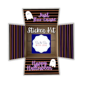 Care Package Flaps, Care Package Sticker Kit, Deployment Care Package, Deployment Package, Military, College, Missionary, Halloween