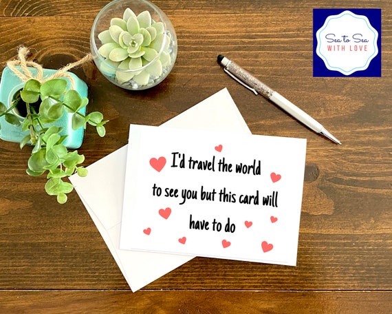 Greeting Card, Gifts, care package, card and envelope, long distance, card,  gift card, gift box card, gift tag, long distance relationship