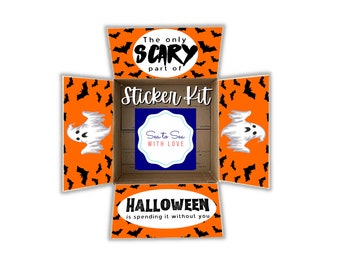 Care Package Flaps, Care Package Sticker Kit, Deployment Care Package, Deployment Package, Military, College, Missionary, Halloween