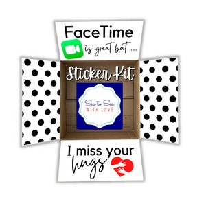 Care Package Flaps, Care Package Sticker Kit, Deployment Care Package, Deployment Package, Military, College, FaceTime