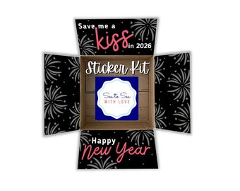 Care Package Flaps, Care Package Sticker Kit, Deployment Care Package, Deployment Package, Military, College, Missionary, New Year