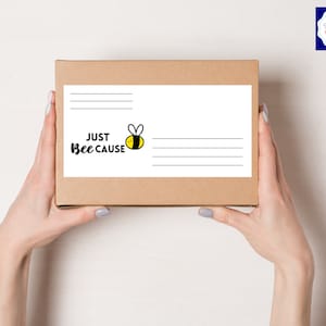 Shipping label care package | address sticker | address label |care package label | long Distance | long distance relationship, military