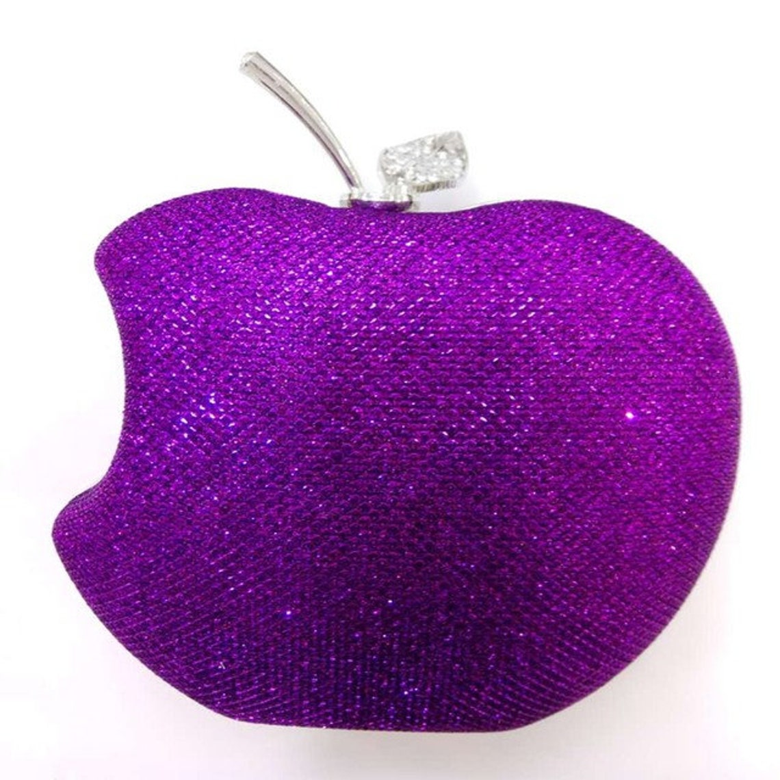 Apple Crystal Clutch Purse Crossbody Luxury Diamond Diet Coke Etsy