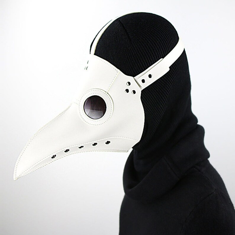 Plague Doctor Bird Mask Long Nose Beak Cosplay Steampunk Etsy