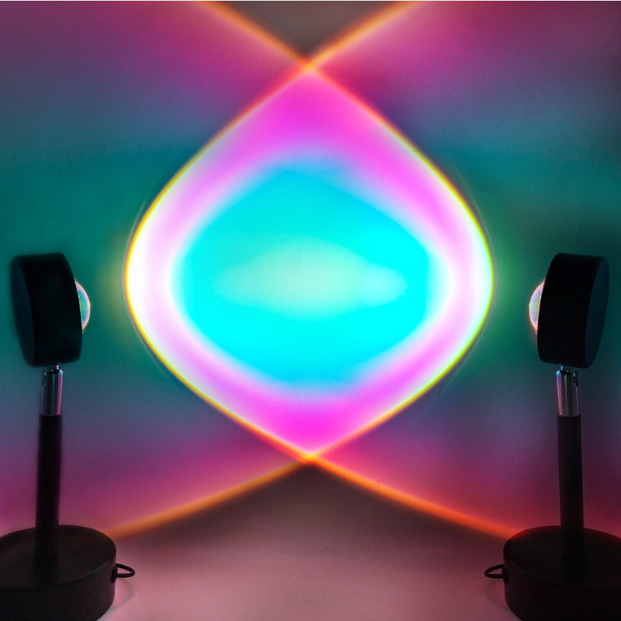 Sun LampSunset LampRainbow Led Night LightShadow LampUSB | Etsy