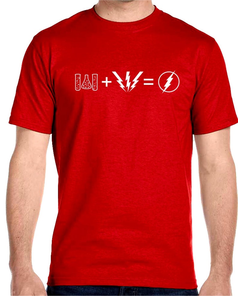 The Flash Equation T-Shirt The Big Bang Theory | Etsy