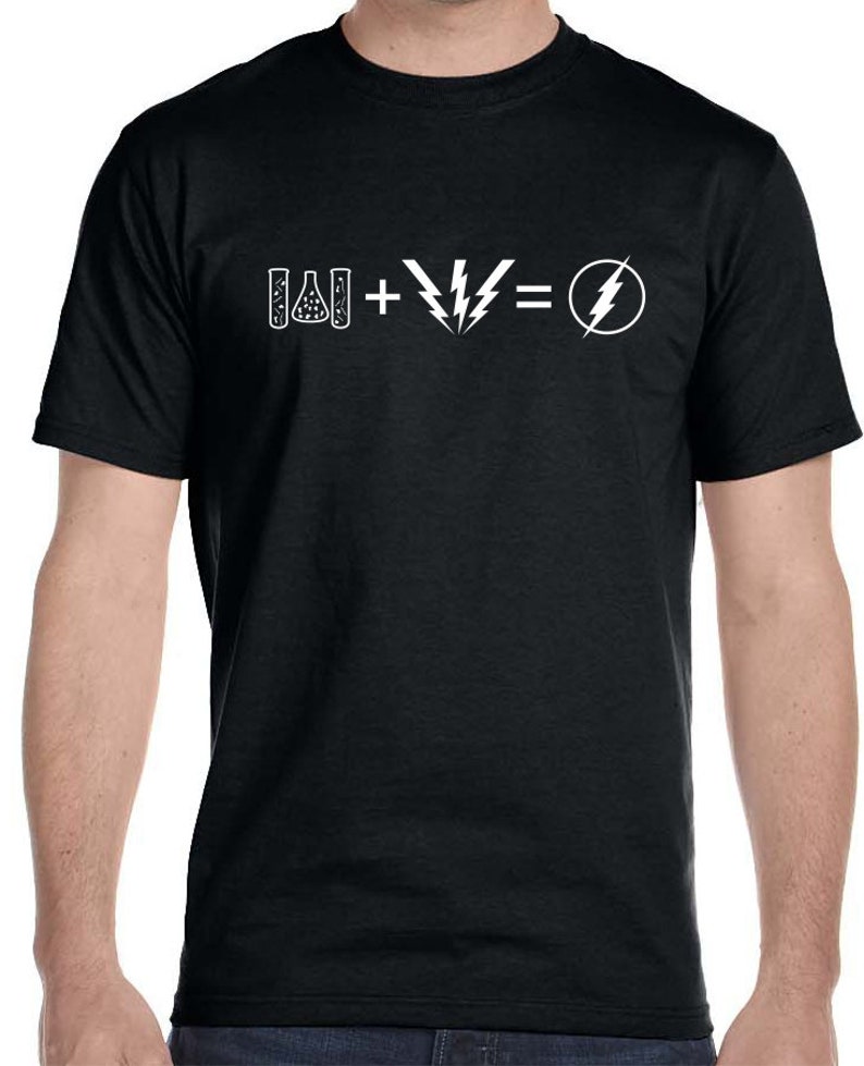 The Flash Equation T-Shirt The Big Bang Theory | Etsy
