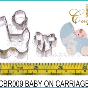 Baby Shower Gum Paste Cutter , Cute Baby Cupcake Topper  cutter Cupcake, Gum Paste Cutter , Cookie cutter , Polymer Cutter Clay