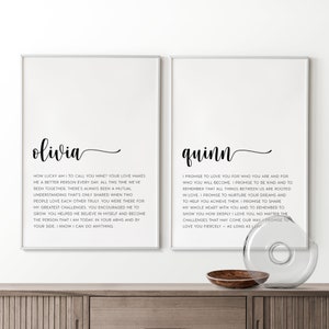 Wedding Vows Art Prints