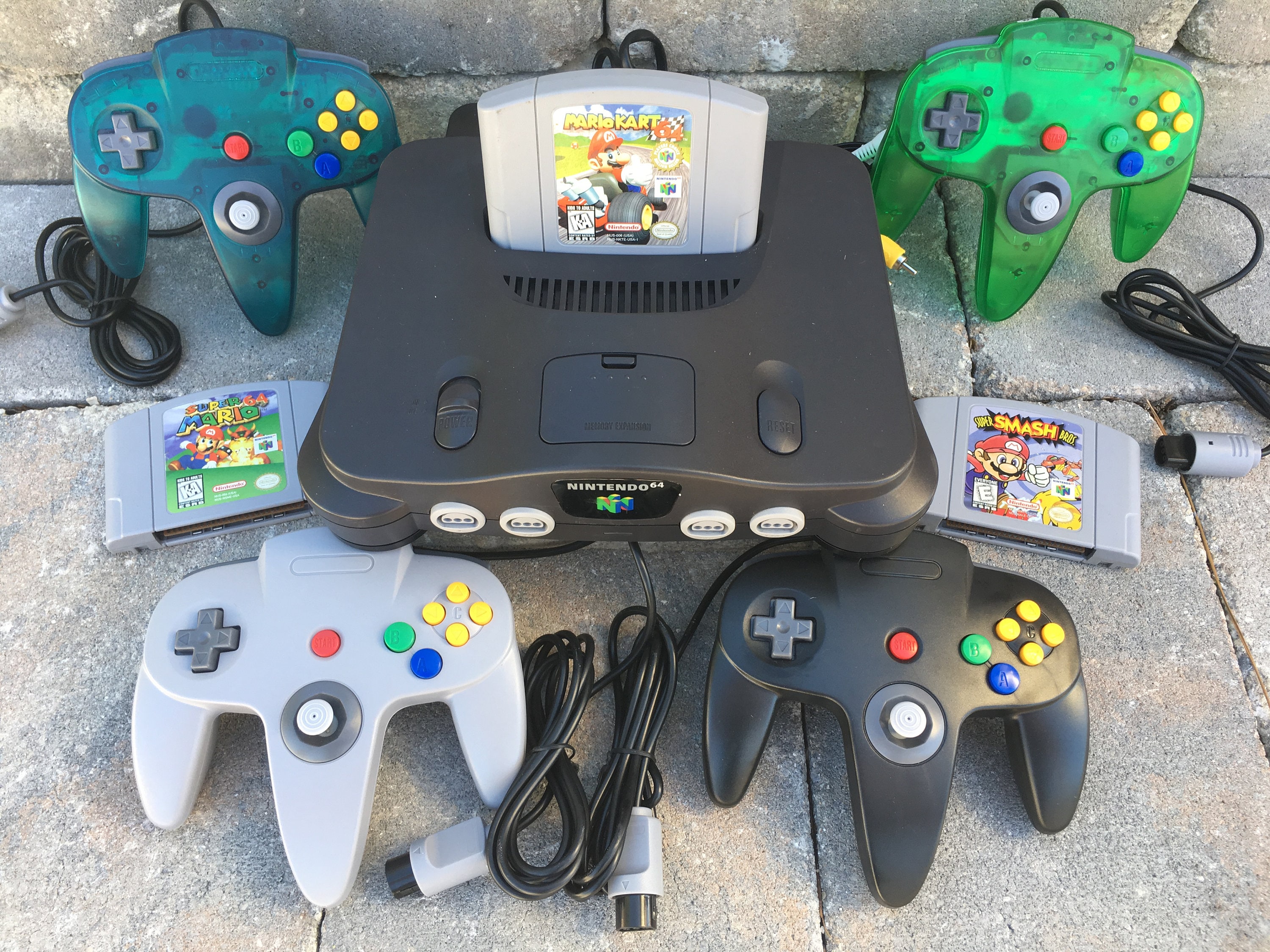 Игровая приставка nintendo 64