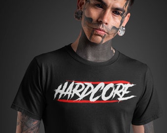 Hardcore Shirt Heavy Death Metal Punk Rock Guitarist Musician Rave Gabber Hard Techno Happycore Rawstyle Hardstyle Speedcore Edm Dj Clothing