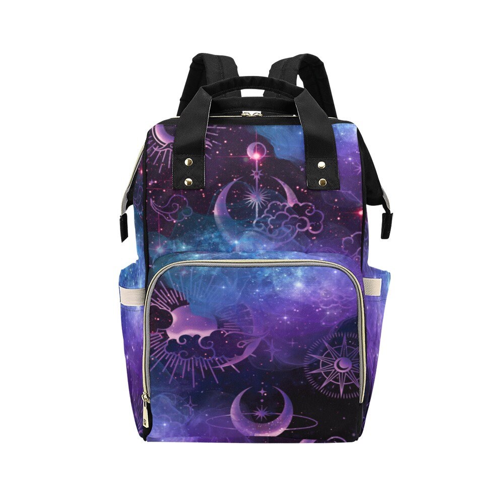 One of A Kind Celestial Moon Sphynx Cat Laptop Backpack - IAMGONEGIRL  DESIGNS