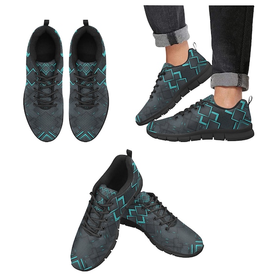 Futuristic Cyberpunk Sneakers Scifi Athletic Running Shoe