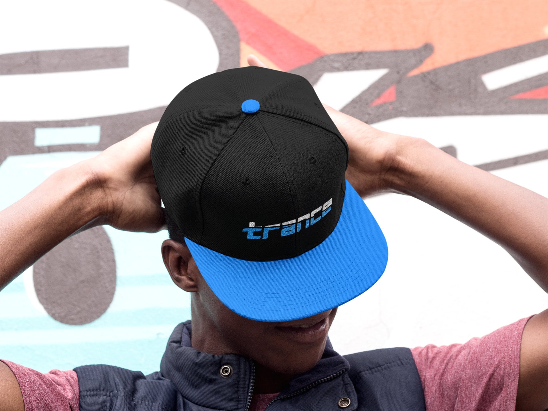 Trance Snapback Rave Edm Hat, Psytrance Techno Progressive