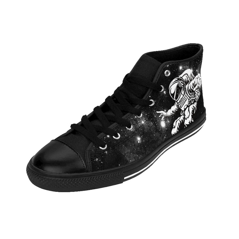 Mens Astronaut Rave Shoes Space Galaxy Sneakers Stars High Top - Etsy