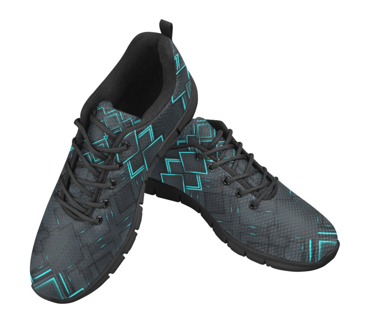 Futuristic Cyberpunk Sneakers Scifi Athletic Running Shoe