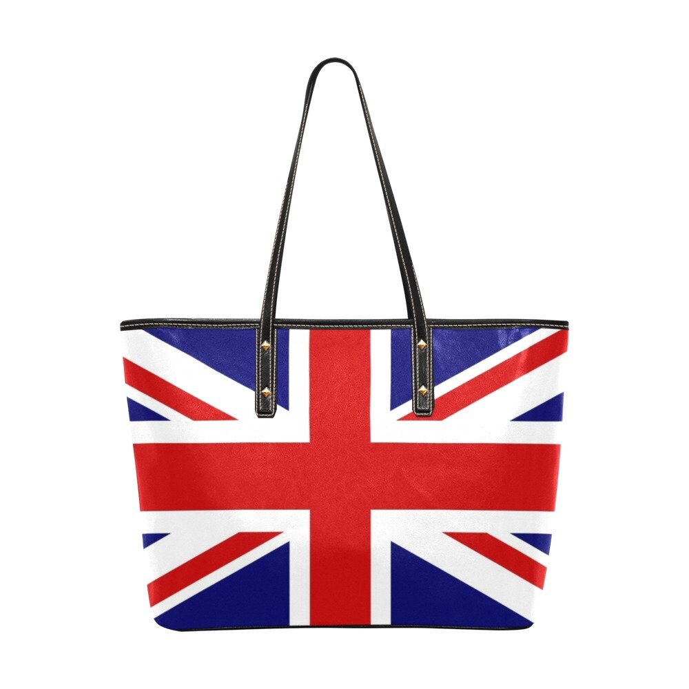 Union Jack leather handbag