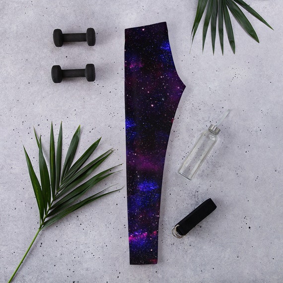 Galaxy Legging Outer Space Nebula Stars Astronomy Cosmic Gift Celestial Edm  Festival Pant Rave Tight Clothing Workout Outfit Cute Athleisure -   Canada