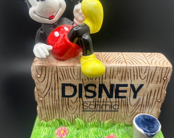 Vintage Disney Schmid store plaque Mickey Mouse