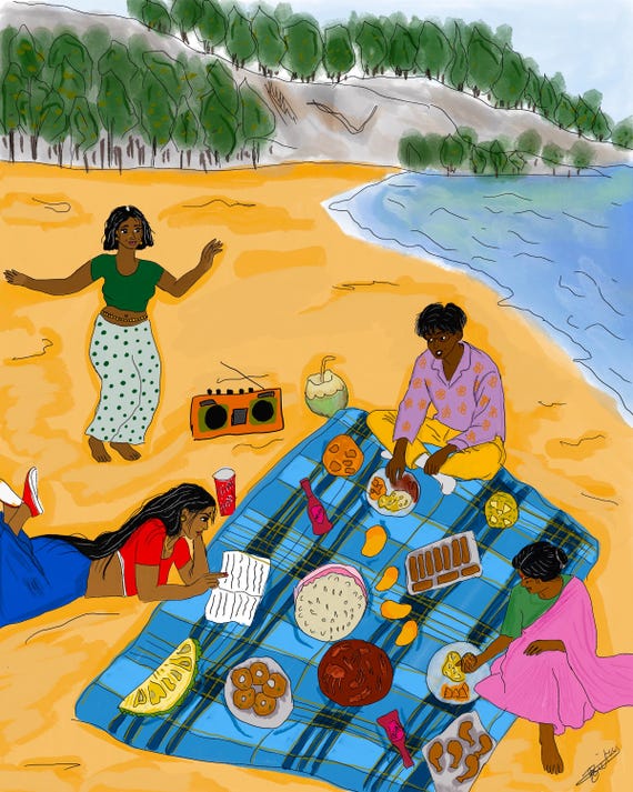 A picnic at the Scarborough Bluffs, 2026