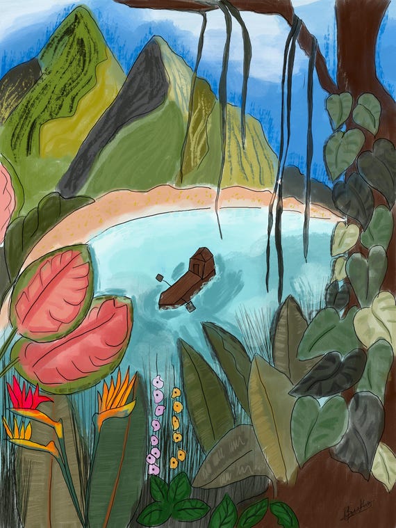 Island illustration