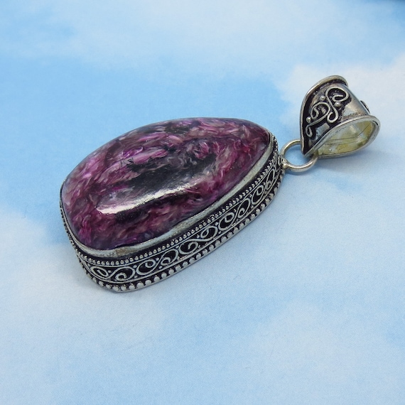 Boho Bali Victorian Filigree Design Tiny Natural Rose Quartz Pendant Genuine Rose Quartz 925 Sterling Silver Small Minimalist