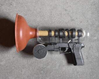 fortnite grappling gun plunger gun 3d printed fort nite prop fortnight guns plunja fort nite cosplay costume skin grappler grenade props - fortnite suppressed pistol nerf