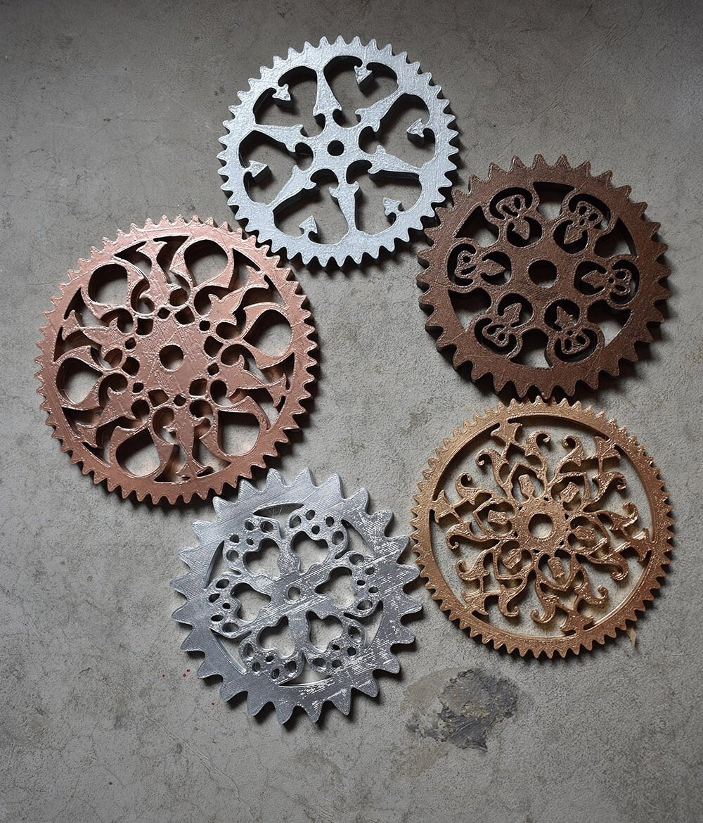 Large Intricate Huge Steampunk Cogs & Sprockets. Steam Punk Etsy