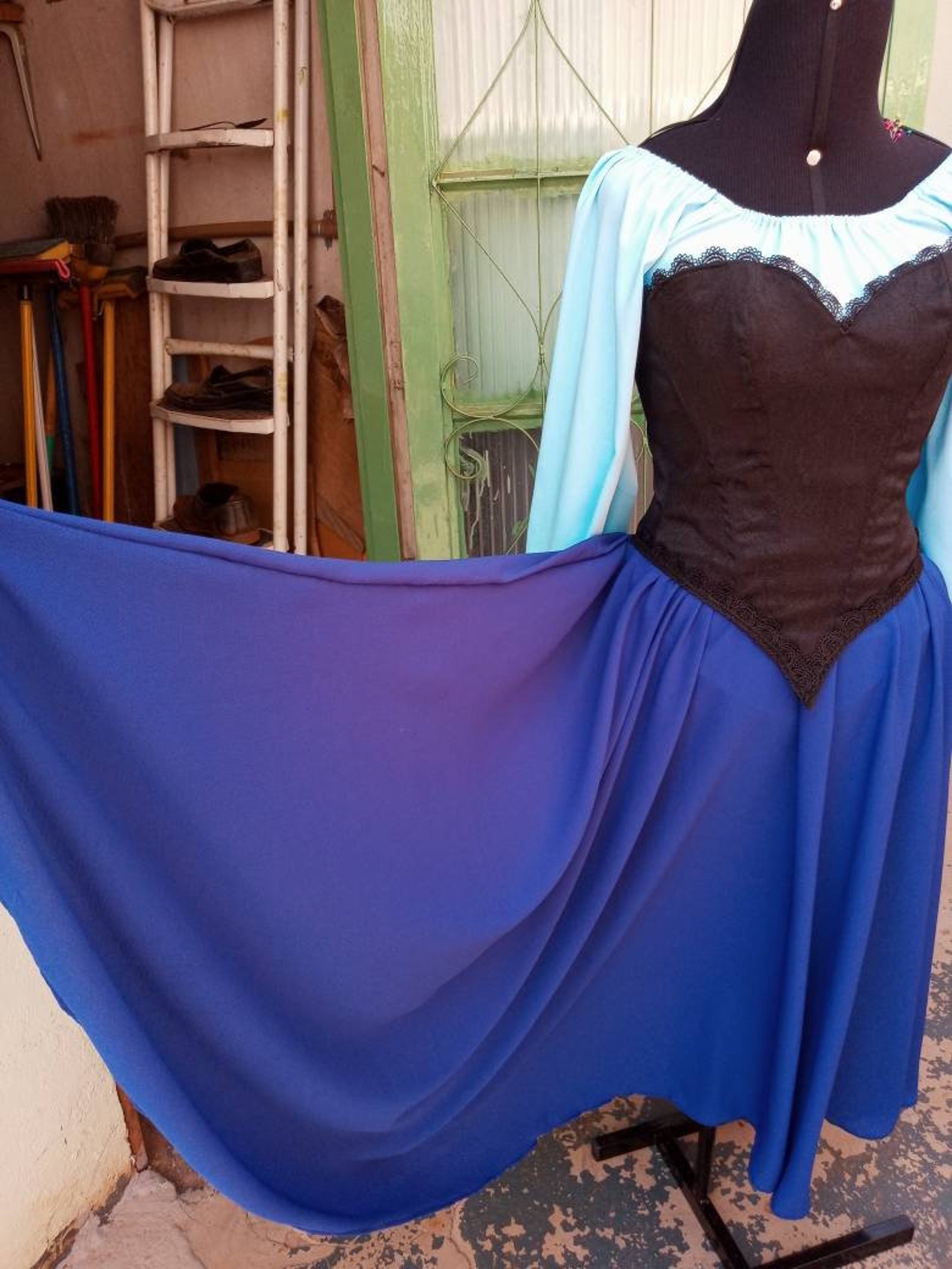 Cosplay Ariel kiss the girl costume adult dress disney Etsy