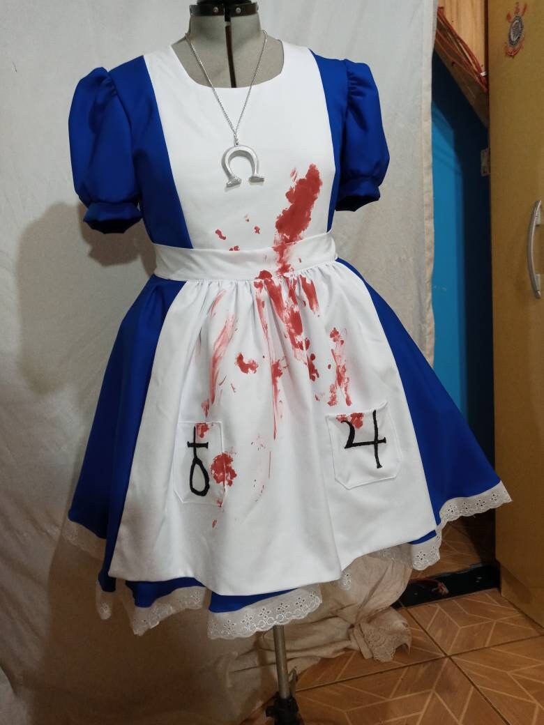 Cosplay Alice Madness Returns Costume Dress Alice 