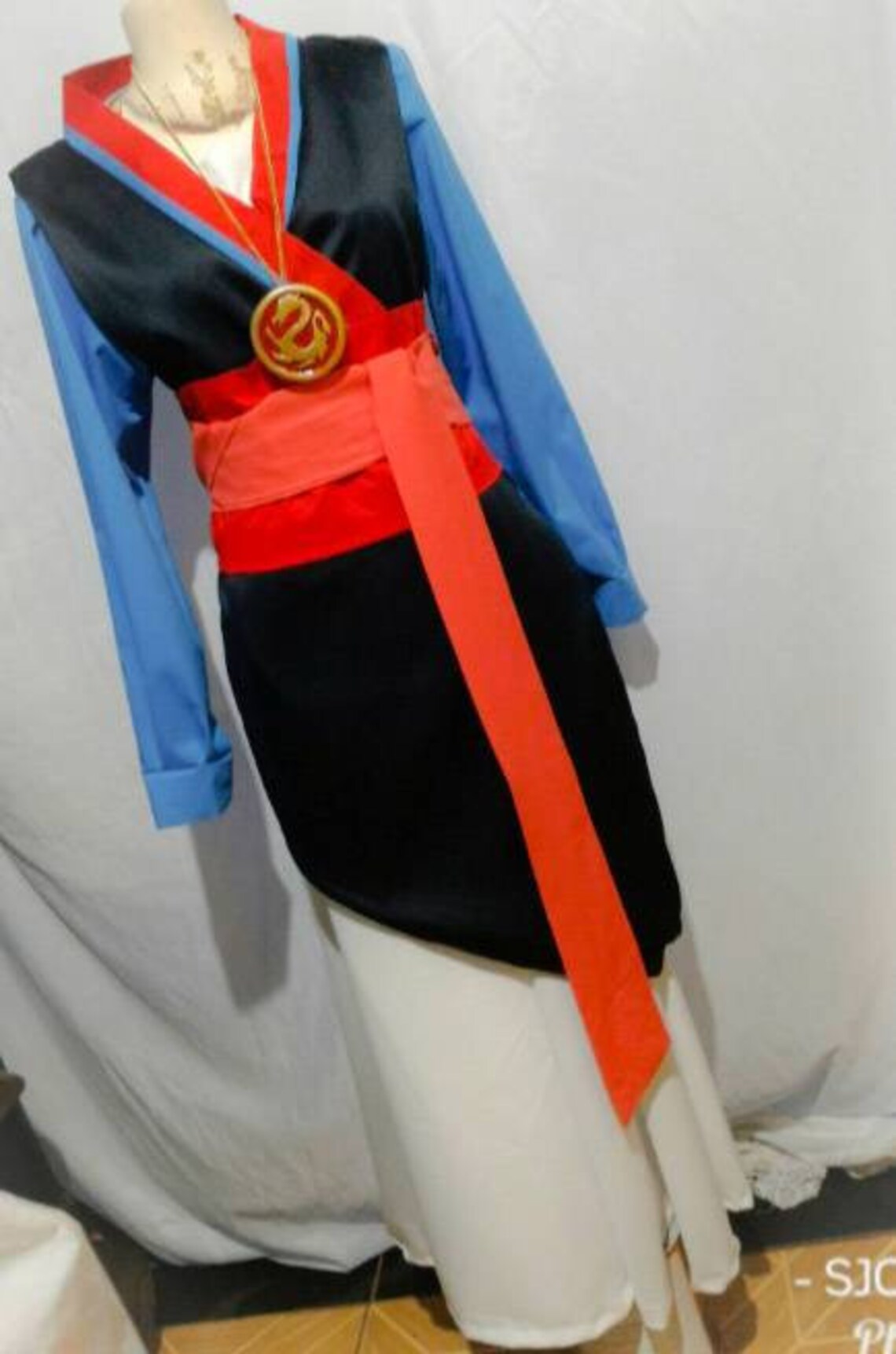 Cosplay Mulan Costume Disney dressmedallion adult costume Etsy