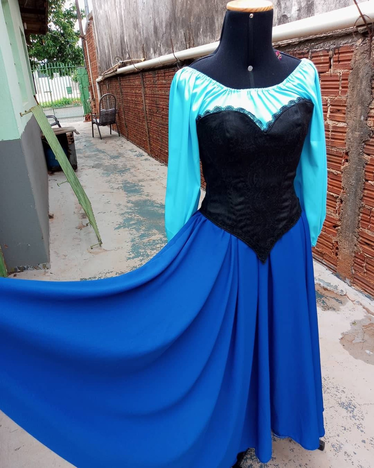 Cosplay Ariel kiss the girl costume adult dress disney Etsy